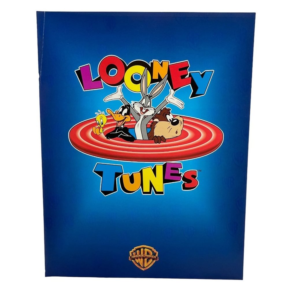 Looney Tunes Warner Brothers Consumer Products Advertising Sheet Promo 1994